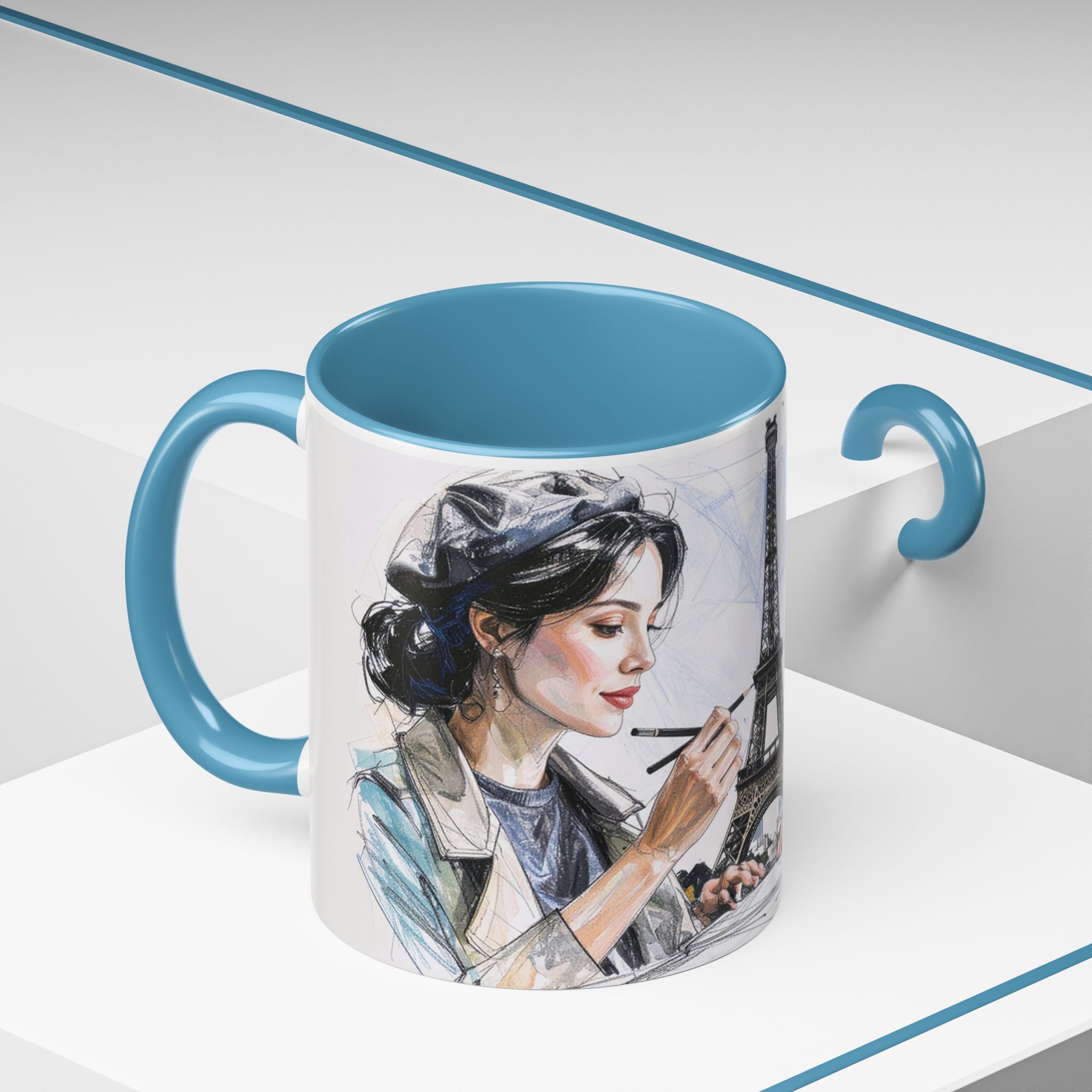 Mug,Parisian Artist Accent
