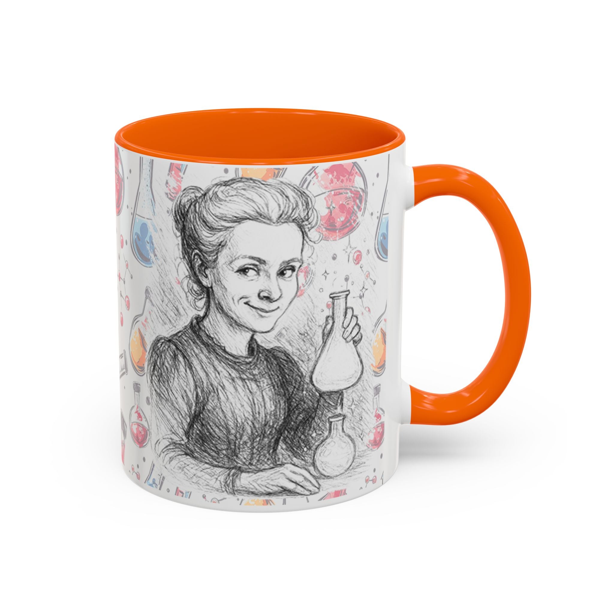 Mug-Women of Light, Marie Curie,My curiosity is my superpower-Sent from U