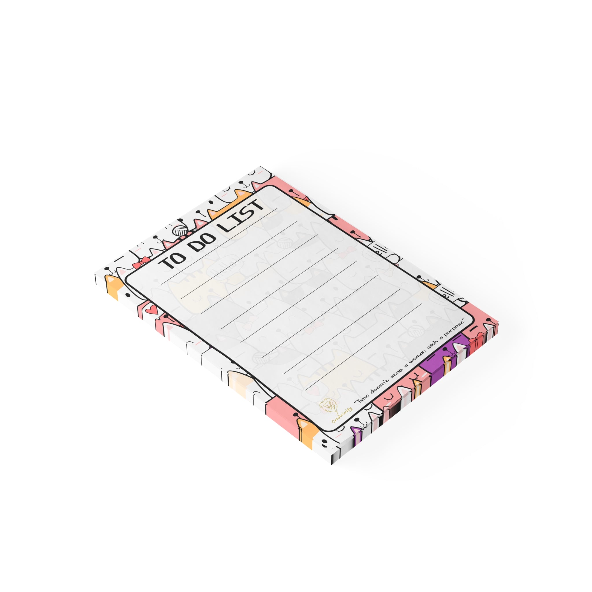 ToDo Postit-Mujeres Luz 1 ,Cat theme