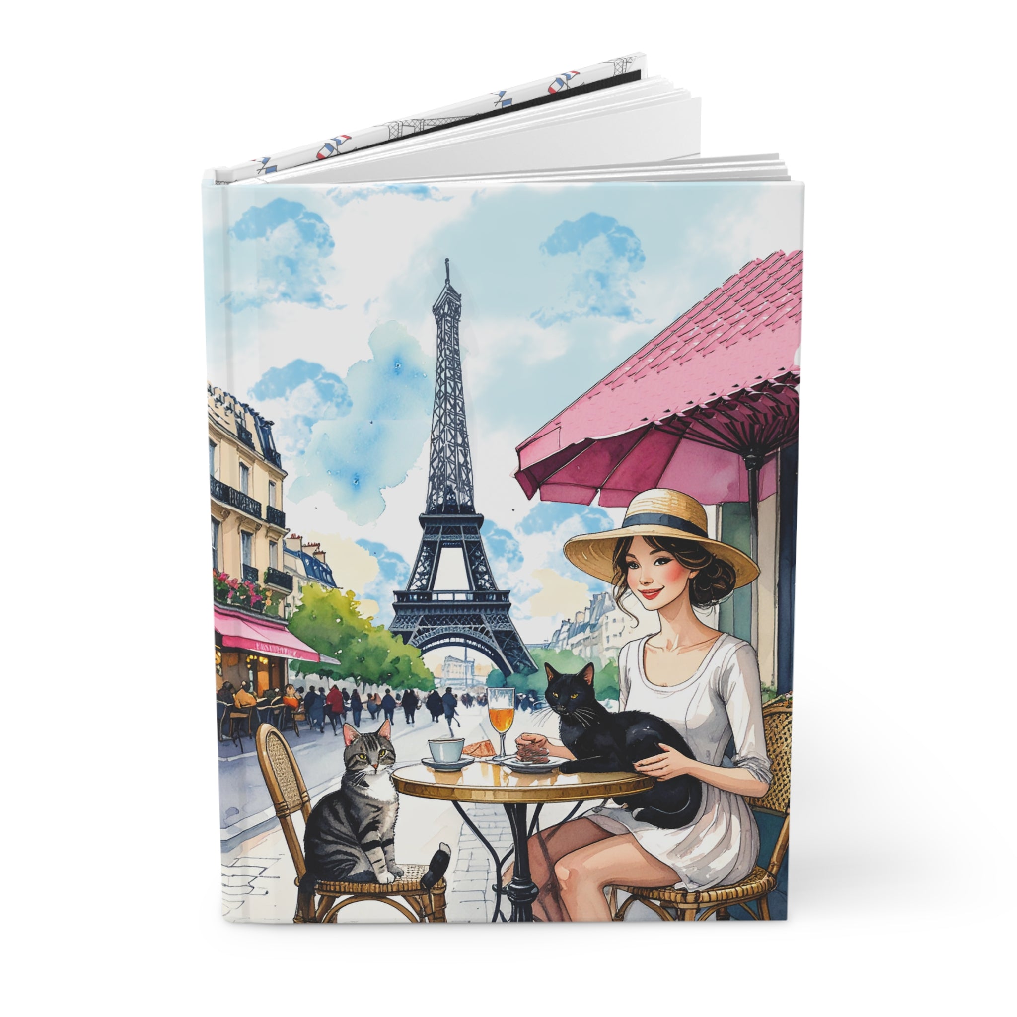 Hardcover Journal, Paris cat 2