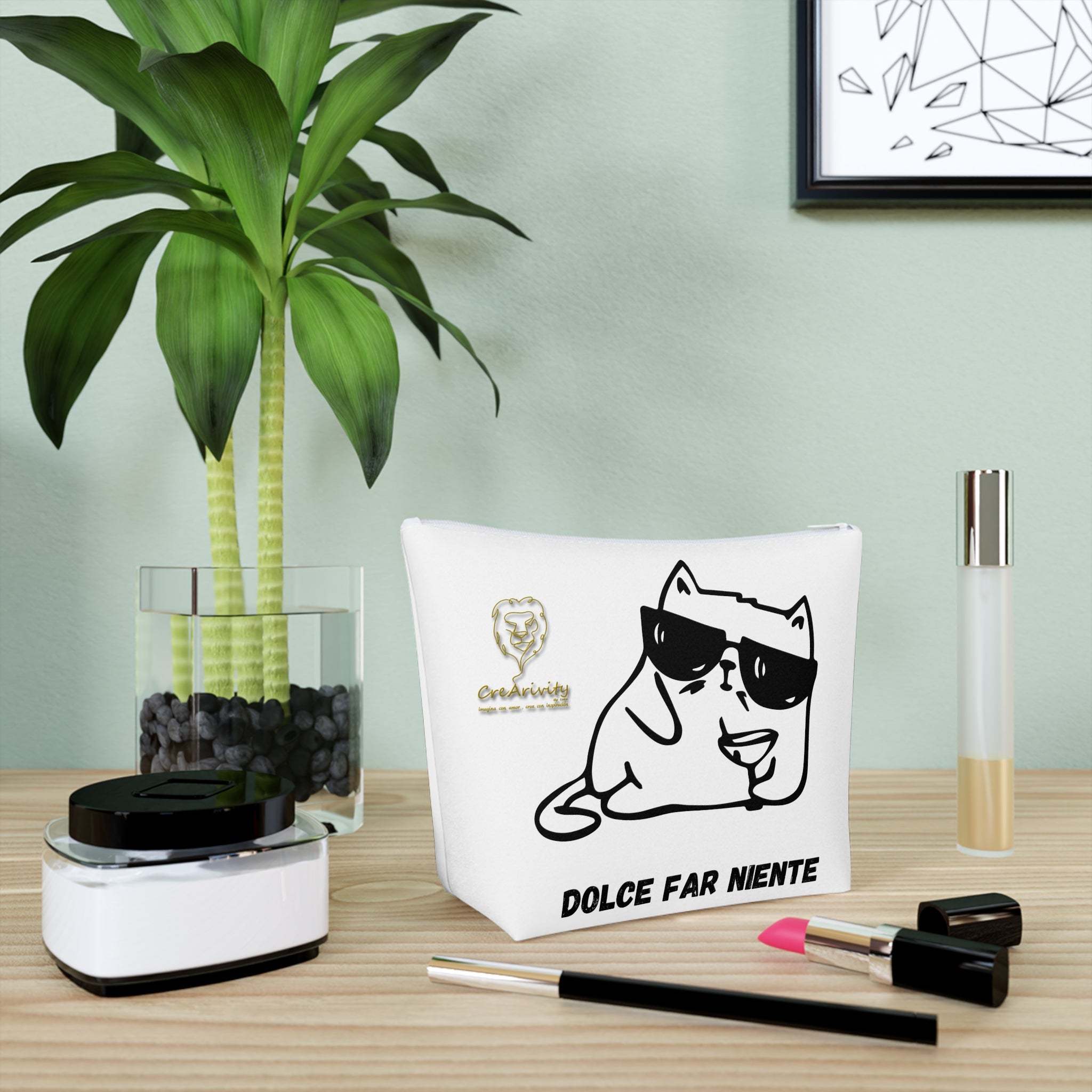 Chic Cotton Cosmetic Bag - Dolce far niente , Beve