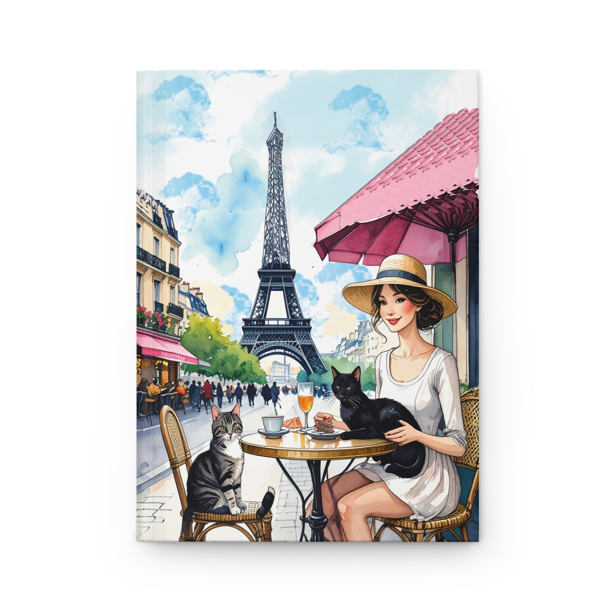 Hardcover Journal, Paris cat 2