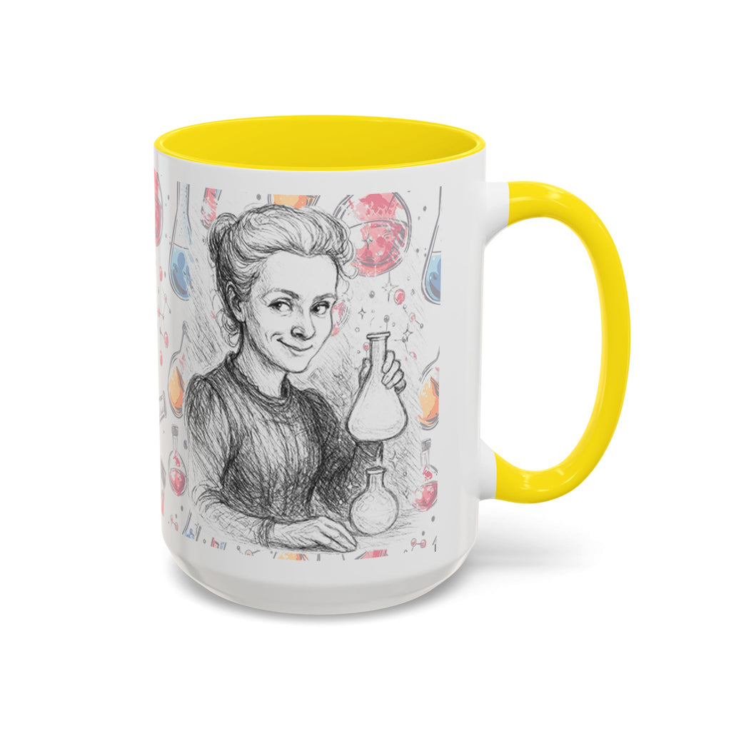 Mug-Women of Light, Marie Curie,My curiosity is my superpower-Sent from U