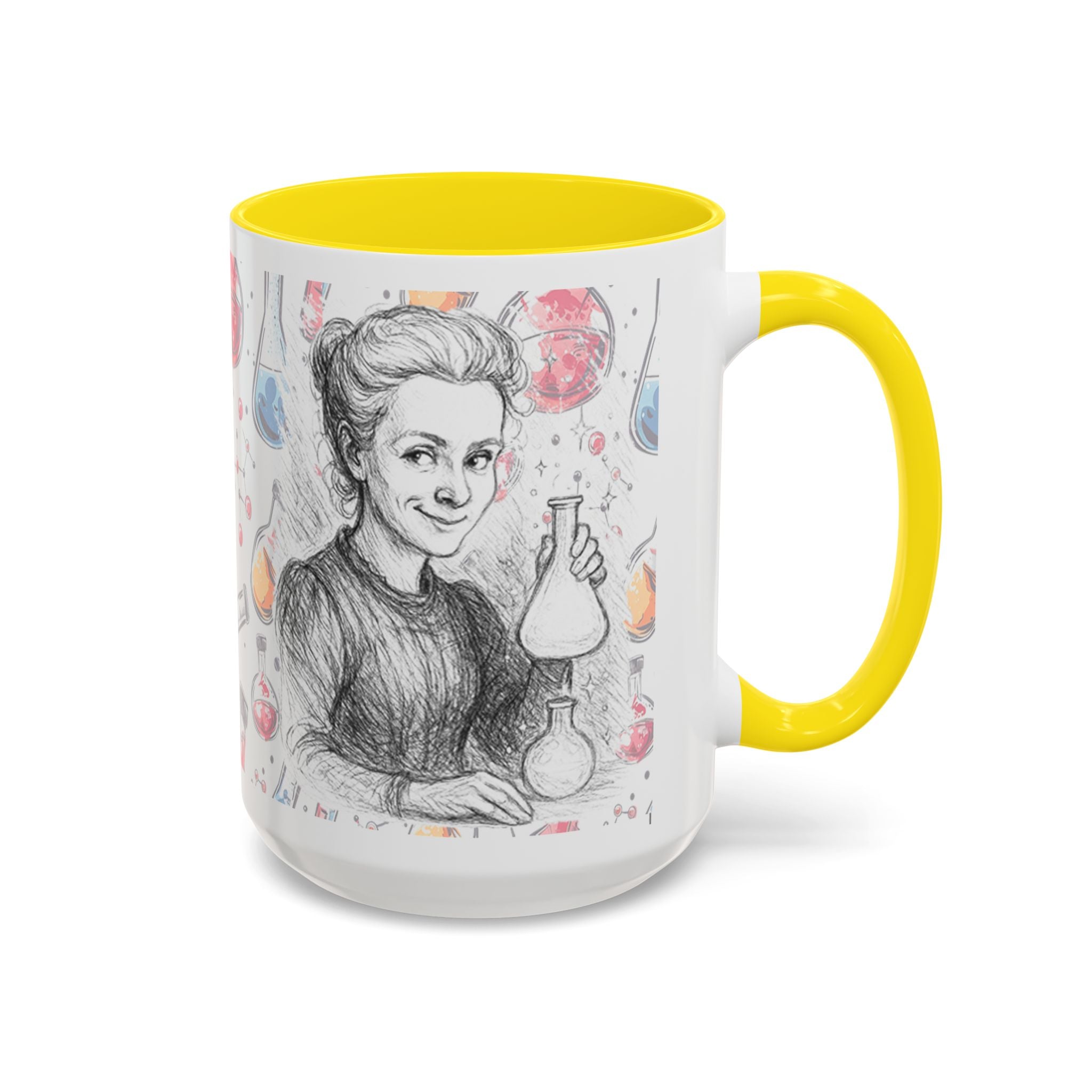 Mug-Women of Light, Marie Curie,My curiosity is my superpower-Sent from U