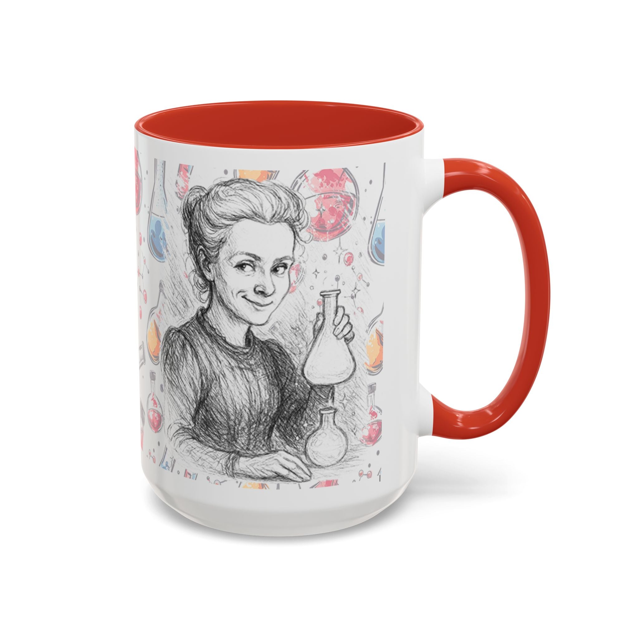 Mug-Women of Light, Marie Curie,My curiosity is my superpower-Sent from U
