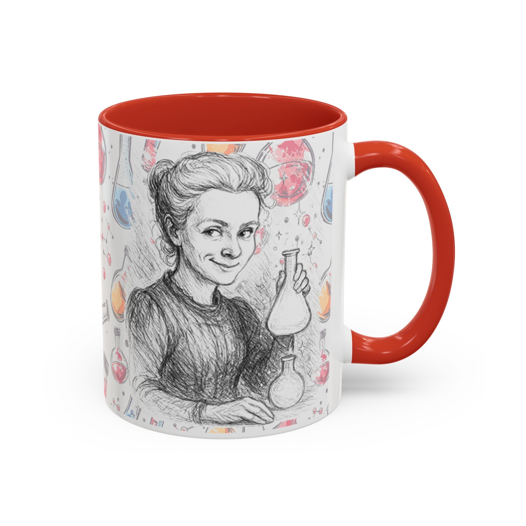 Mug-Women of Light, Marie Curie,My curiosity is my superpower-Sent from U