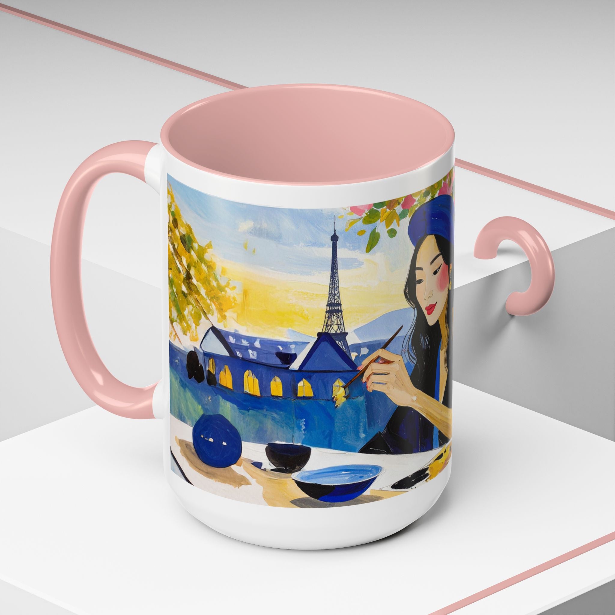 Mug,Parisian Artist Accent 2