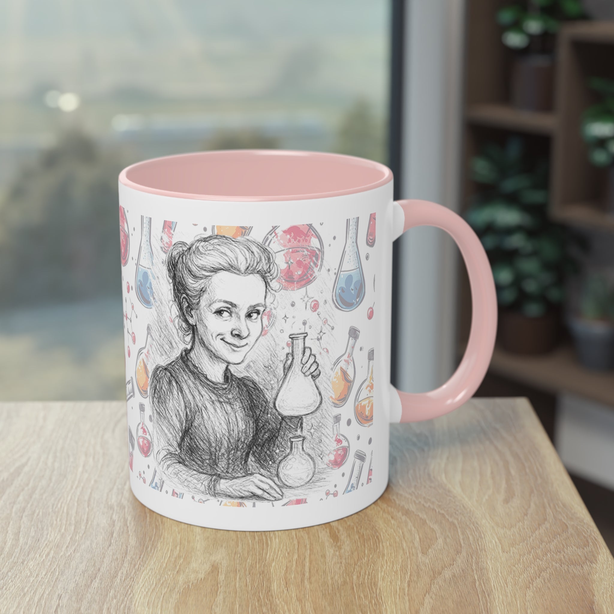 Mug-Women of Light, Marie Curie,My curiosity is my superpower-Sent from Usa