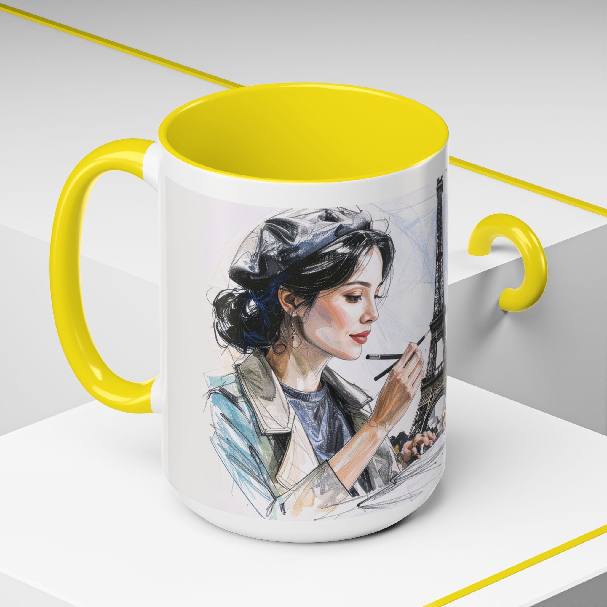 Mug,Parisian Artist Accent