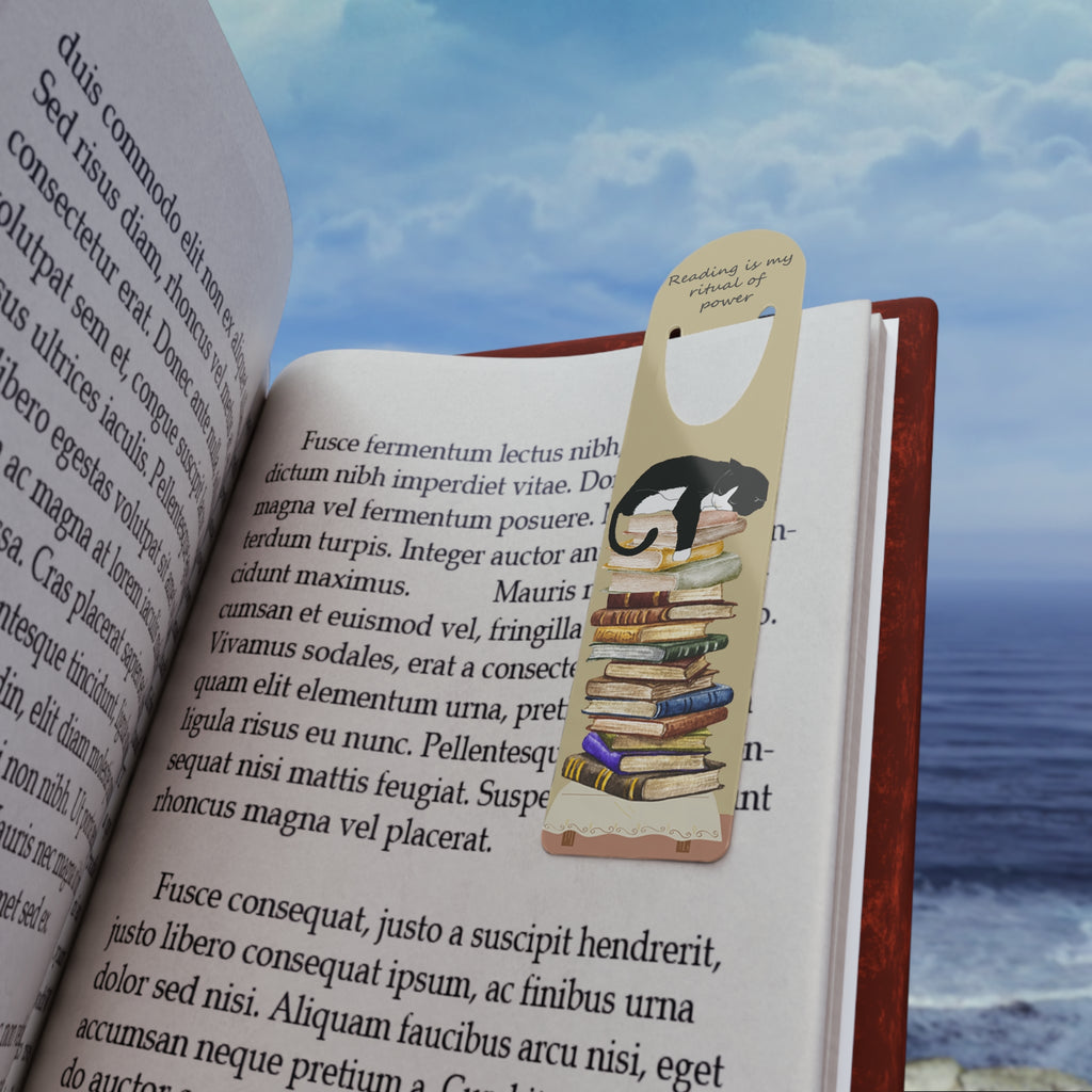 Bookmark - "Reading is My Ritual of Power" - Perfect Gift for Book Lovers,