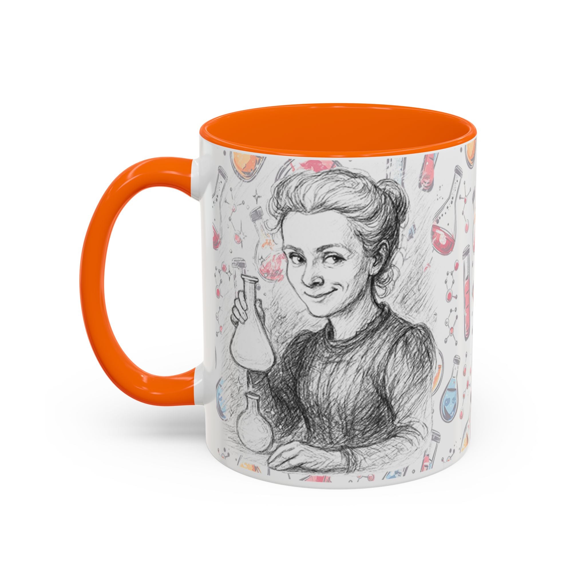 Mug-Women of Light, Marie Curie,My curiosity is my superpower-Sent from U