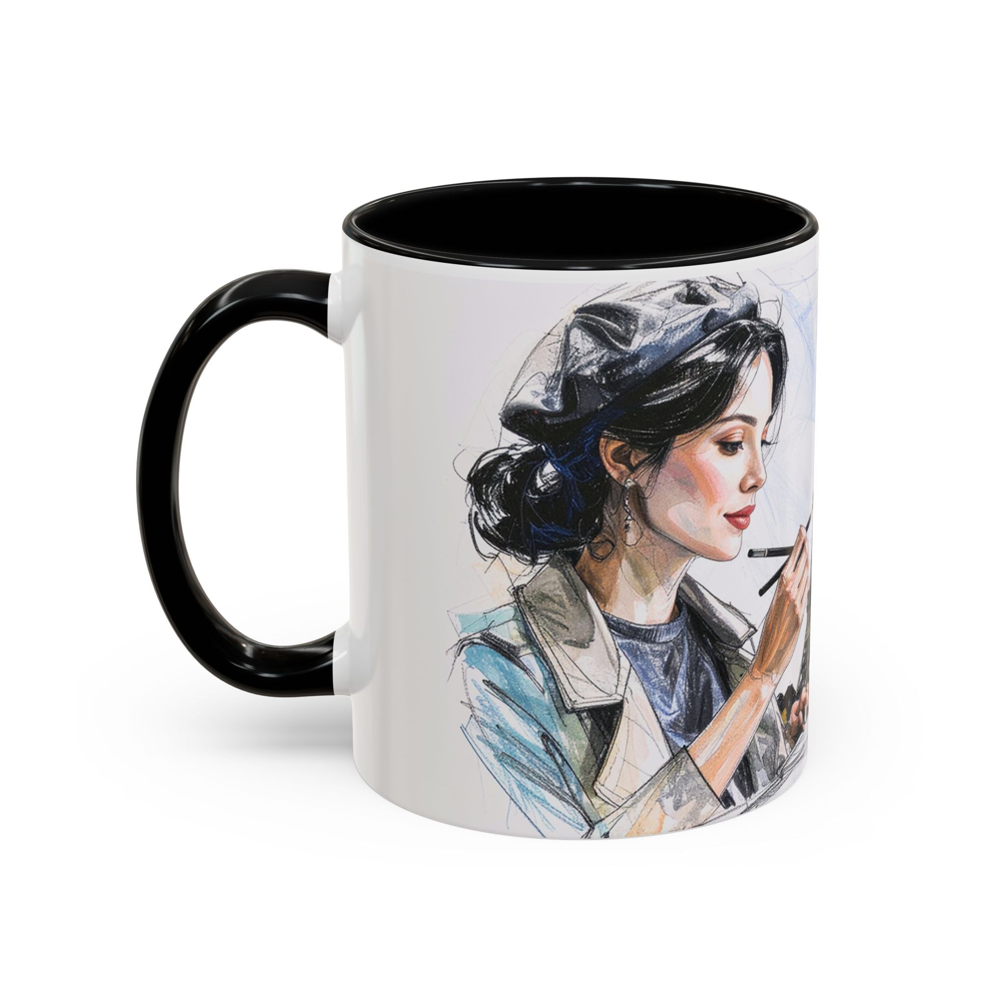 Mug,Parisian Artist Accent