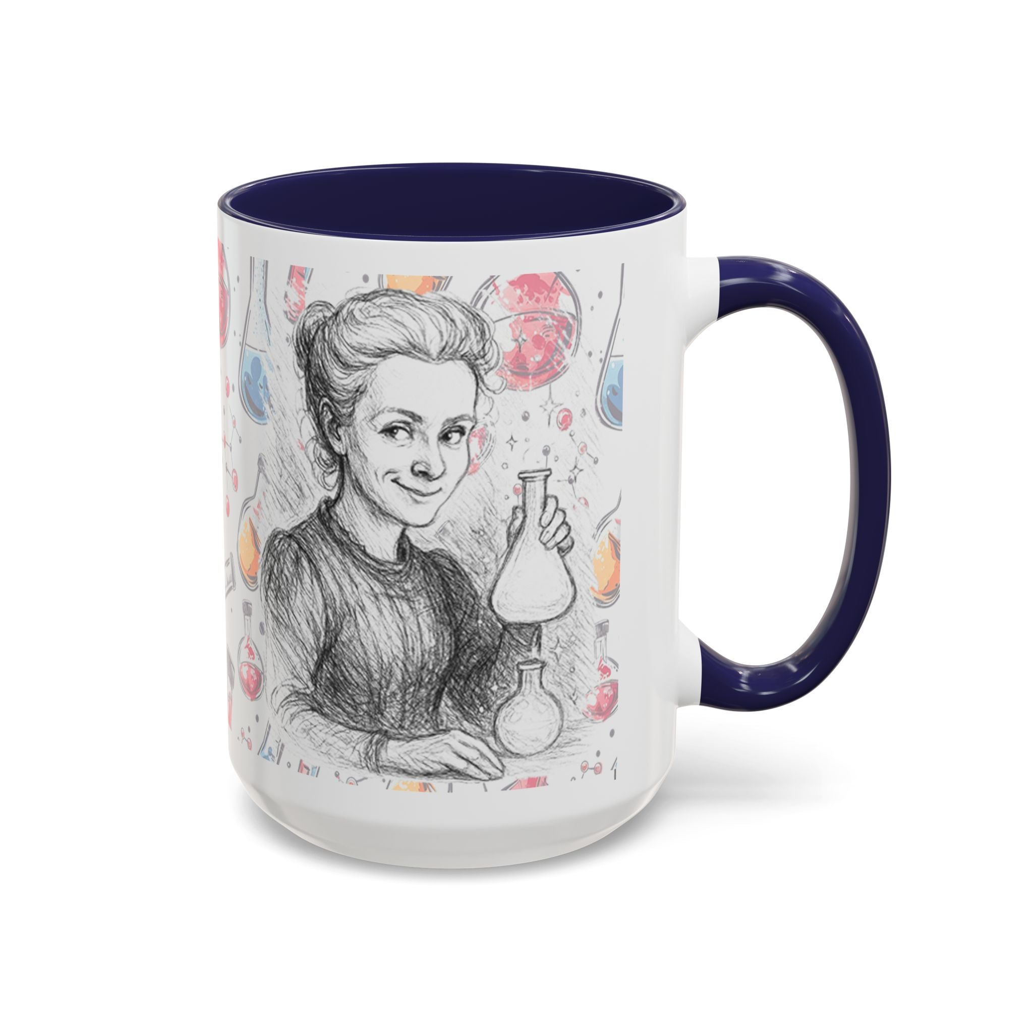 Mug-Women of Light, Marie Curie,My curiosity is my superpower-Sent from U
