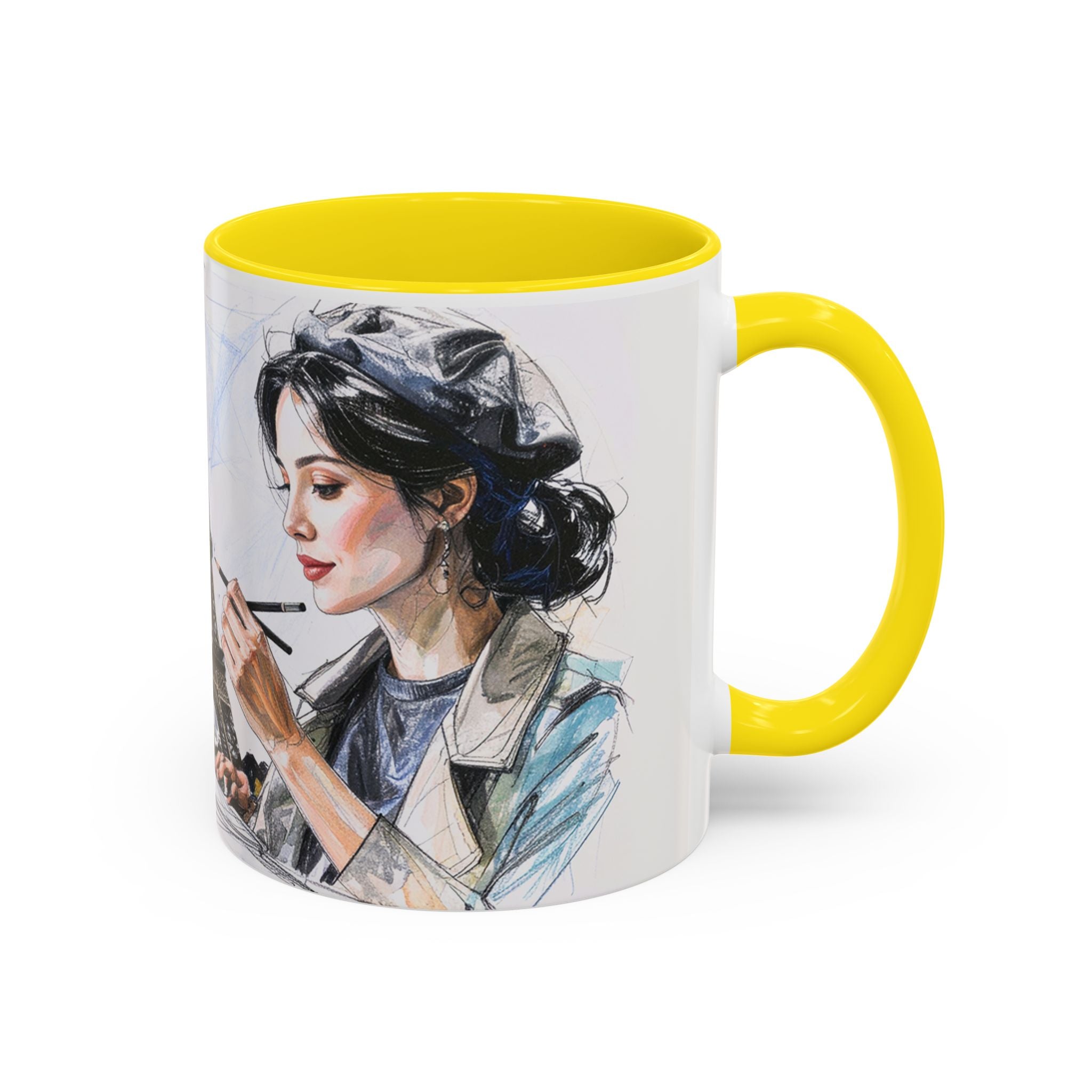 Mug,Parisian Artist Accent