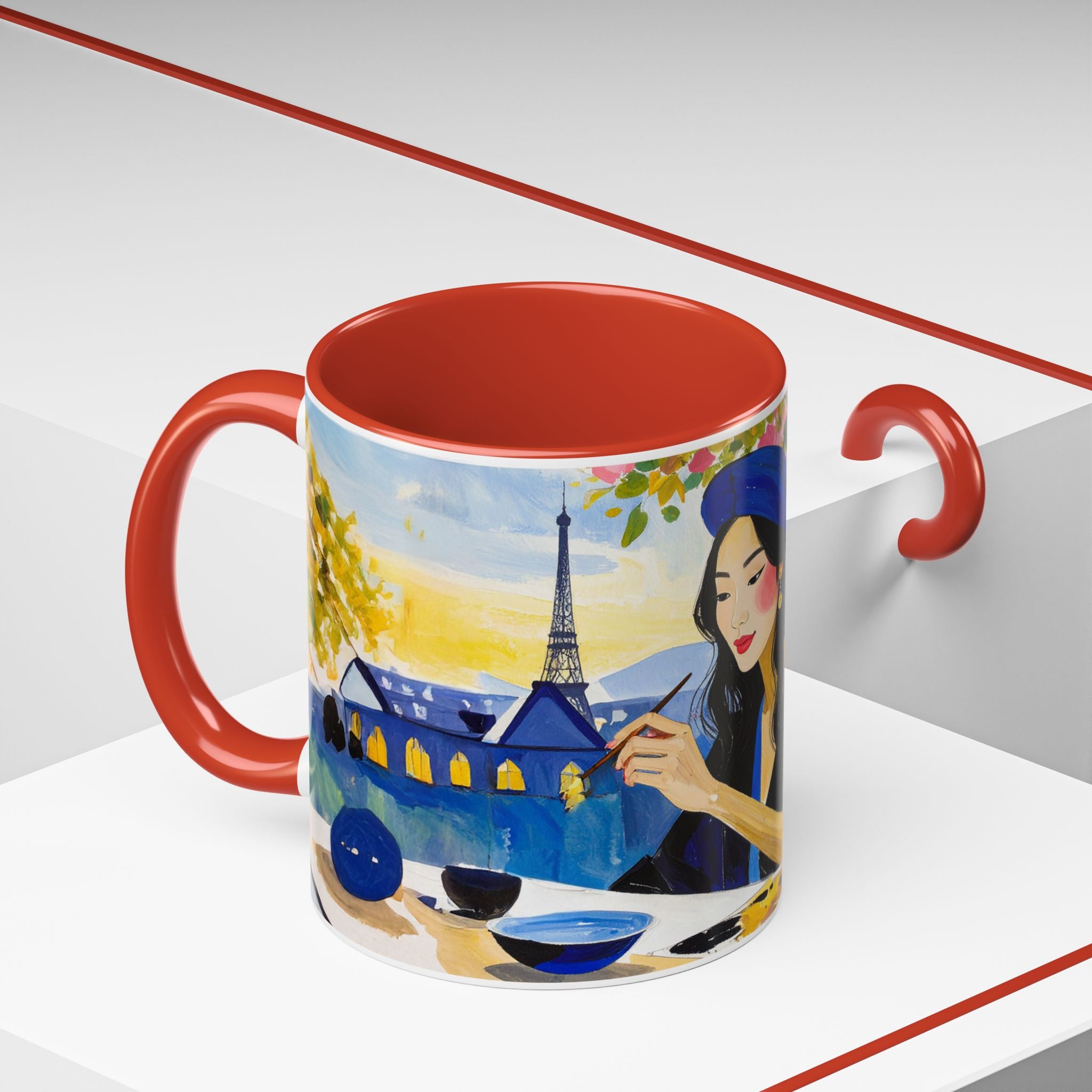 Mug,Parisian Artist Accent 2