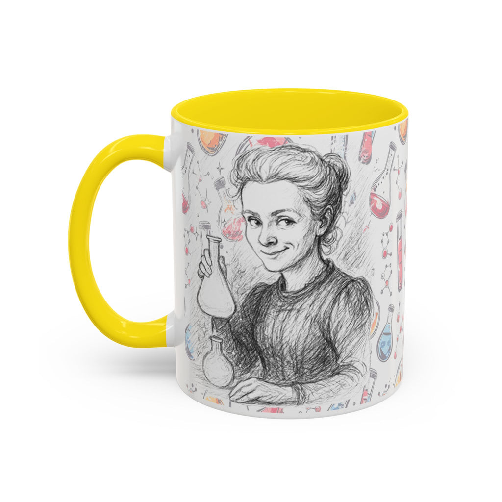 Mug-Women of Light, Marie Curie,My curiosity is my superpower-Sent from U