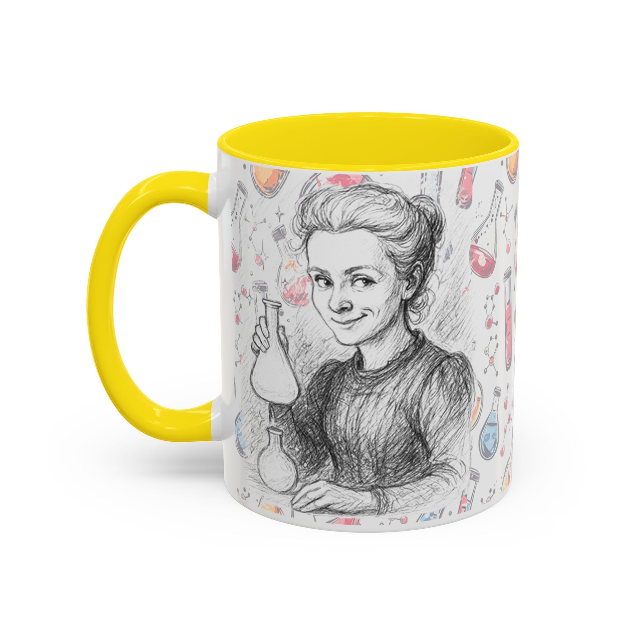 Mug-Women of Light, Marie Curie,My curiosity is my superpower-Sent from U