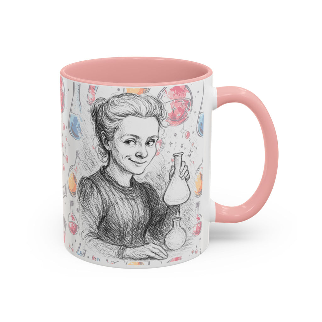 Mug-Women of Light, Marie Curie,My curiosity is my superpower-Sent from U