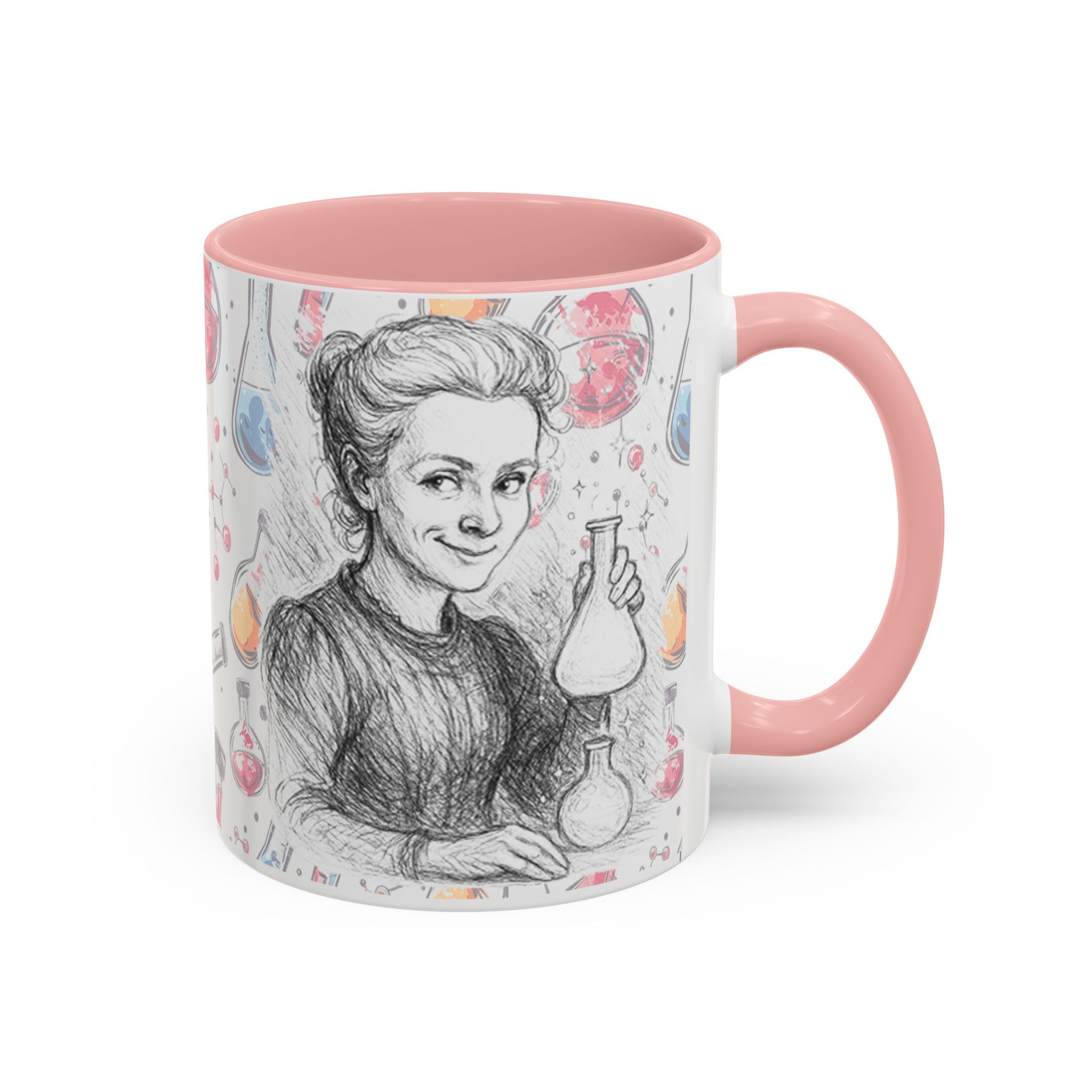 Mug-Women of Light, Marie Curie,My curiosity is my superpower-Sent from U