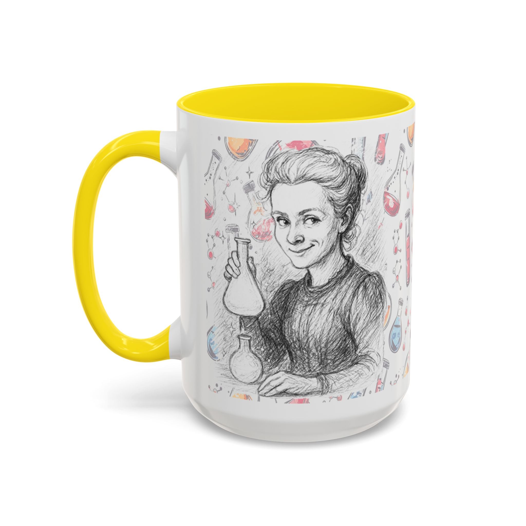 Mug-Women of Light, Marie Curie,My curiosity is my superpower-Sent from U