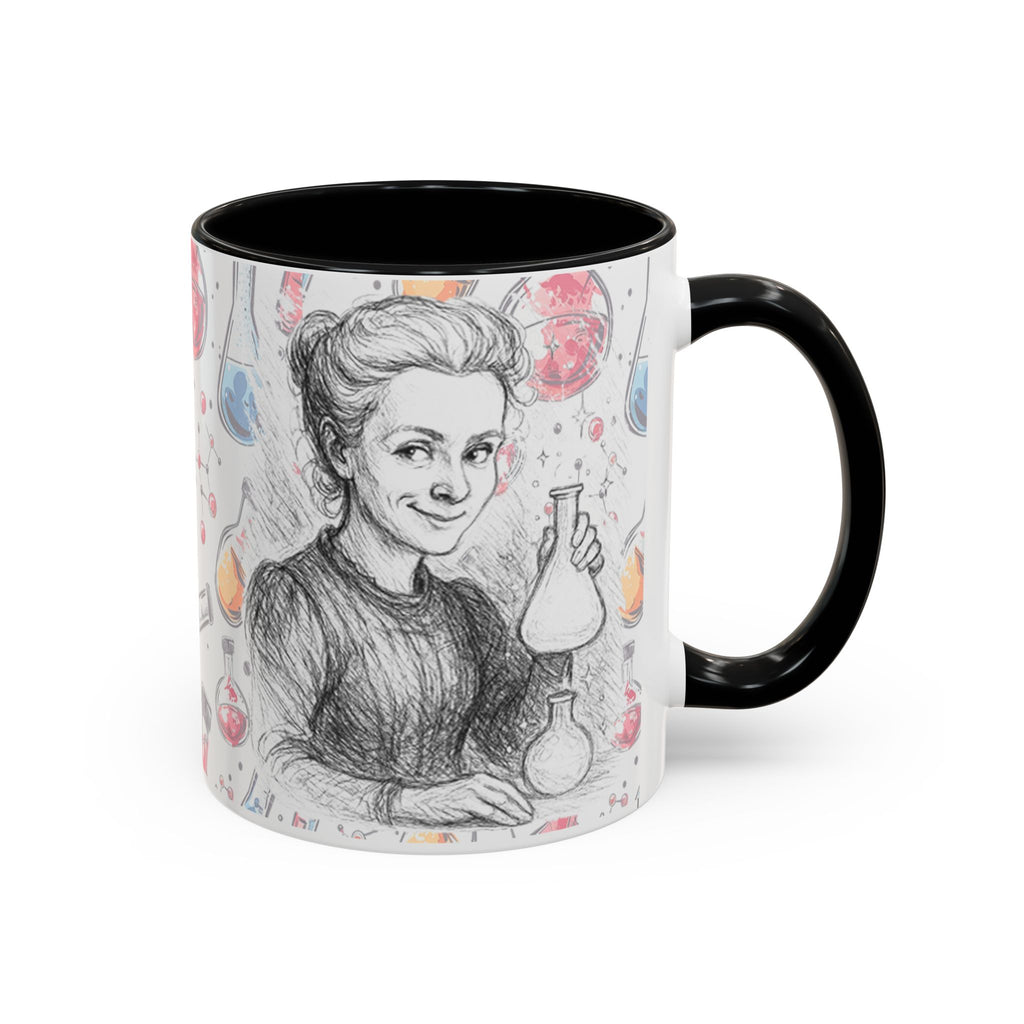Mug-Women of Light, Marie Curie,My curiosity is my superpower-Sent from U