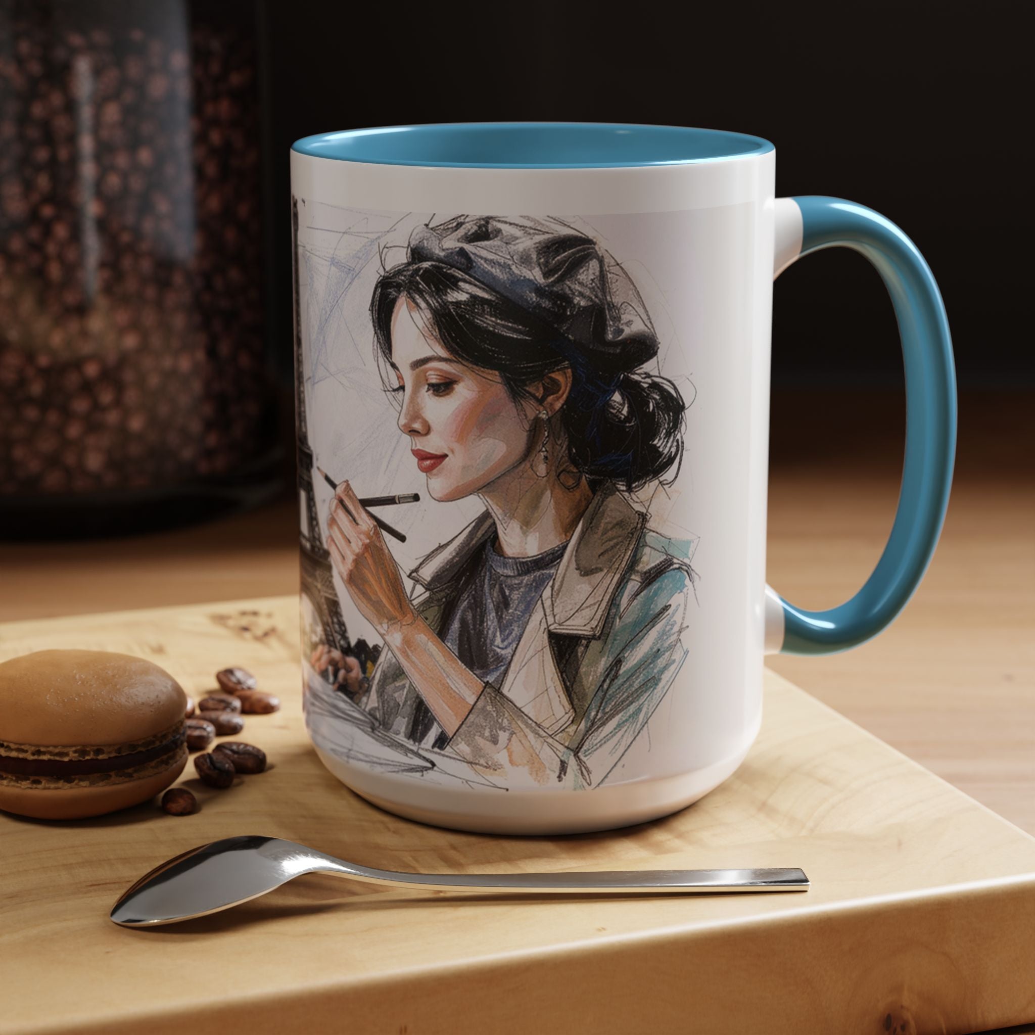 Mug,Parisian Artist Accent