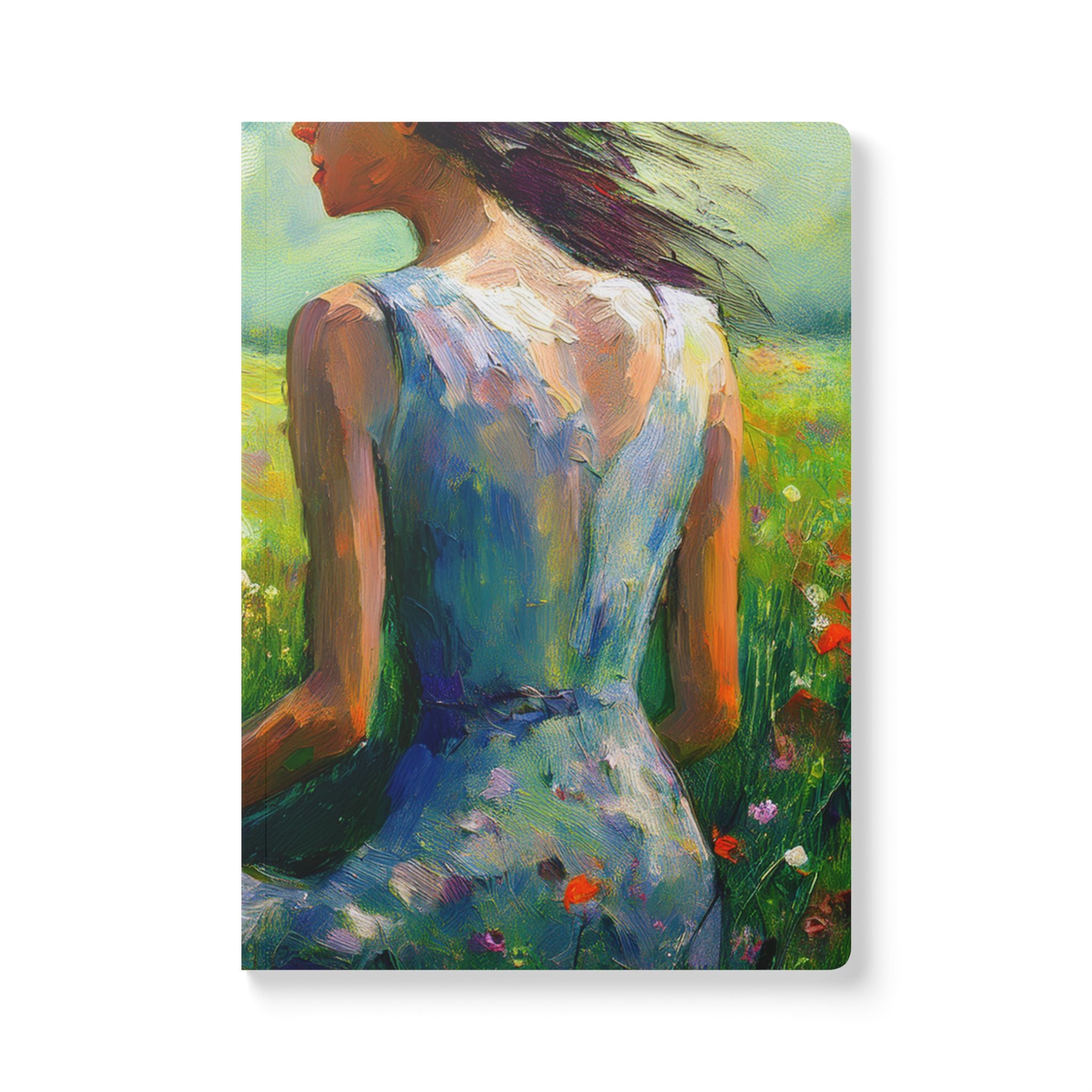 Notebook-Soul in pages,Vibrant Nature Journal,Sent from USA