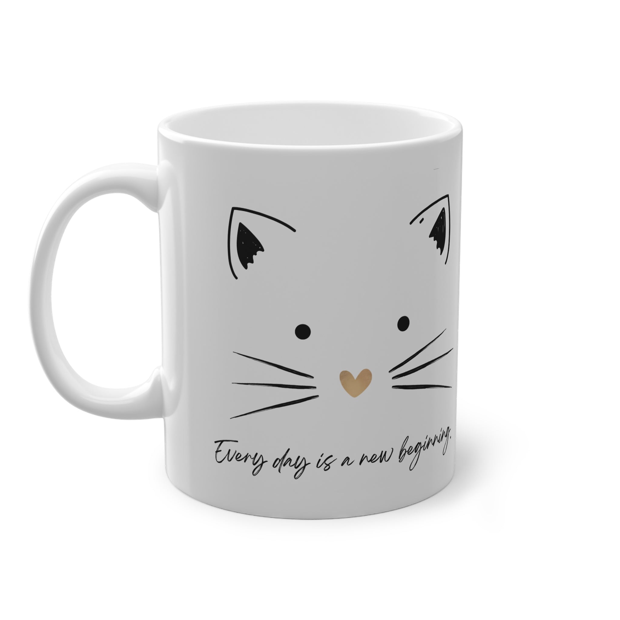 Mug-Cute Cat Ceramic-Sent from UE