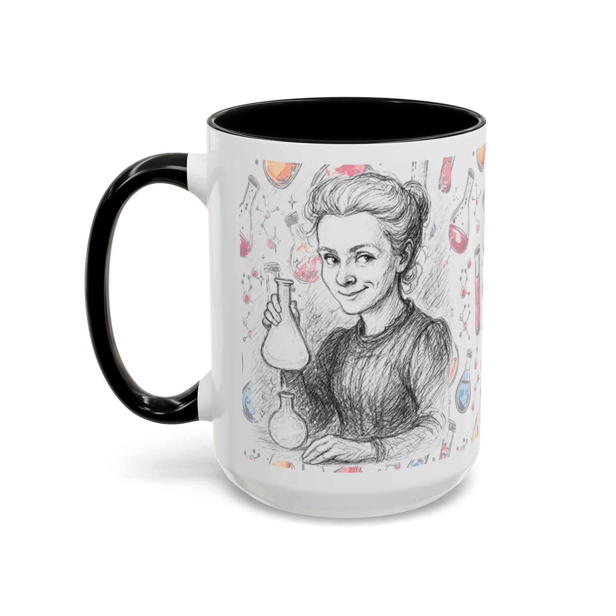 Mug-Women of Light, Marie Curie,My curiosity is my superpower-Sent from U