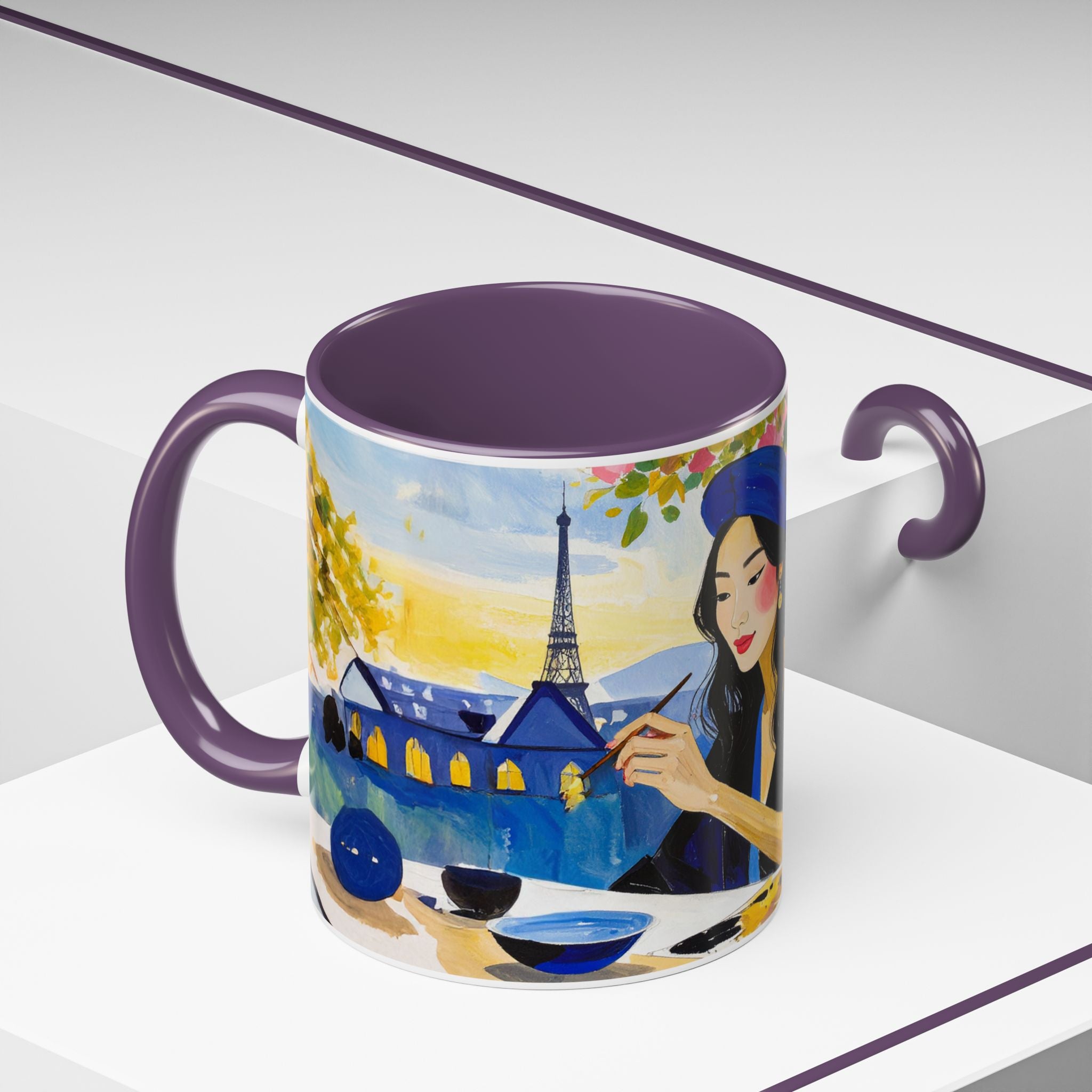 Mug,Parisian Artist Accent 2