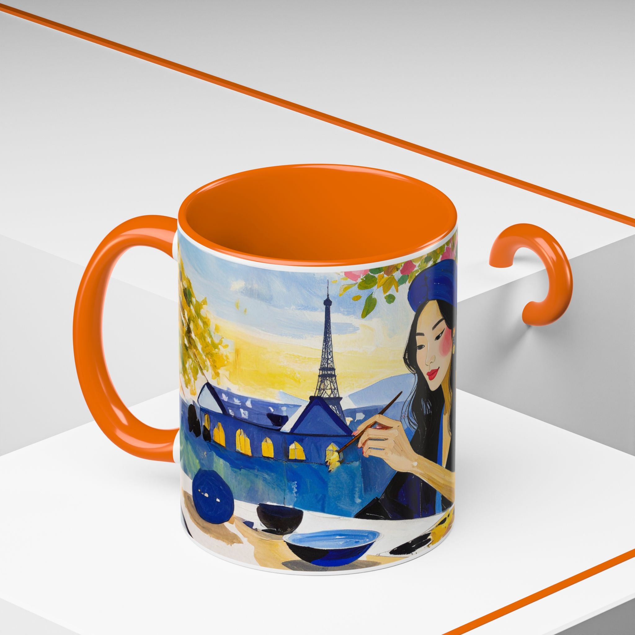 Mug,Parisian Artist Accent 2