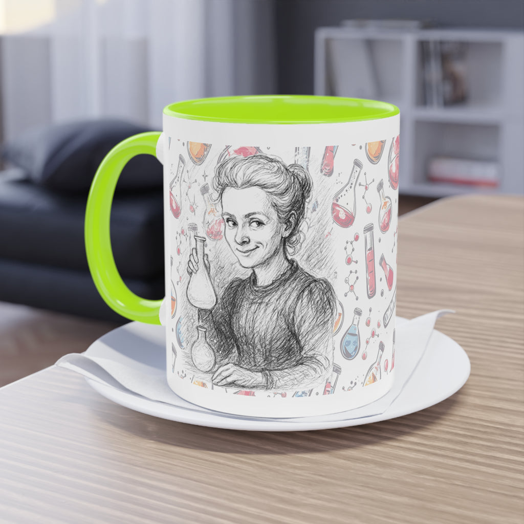 Mug-Women of Light, Marie Curie,My curiosity is my superpower-Sent from Usa