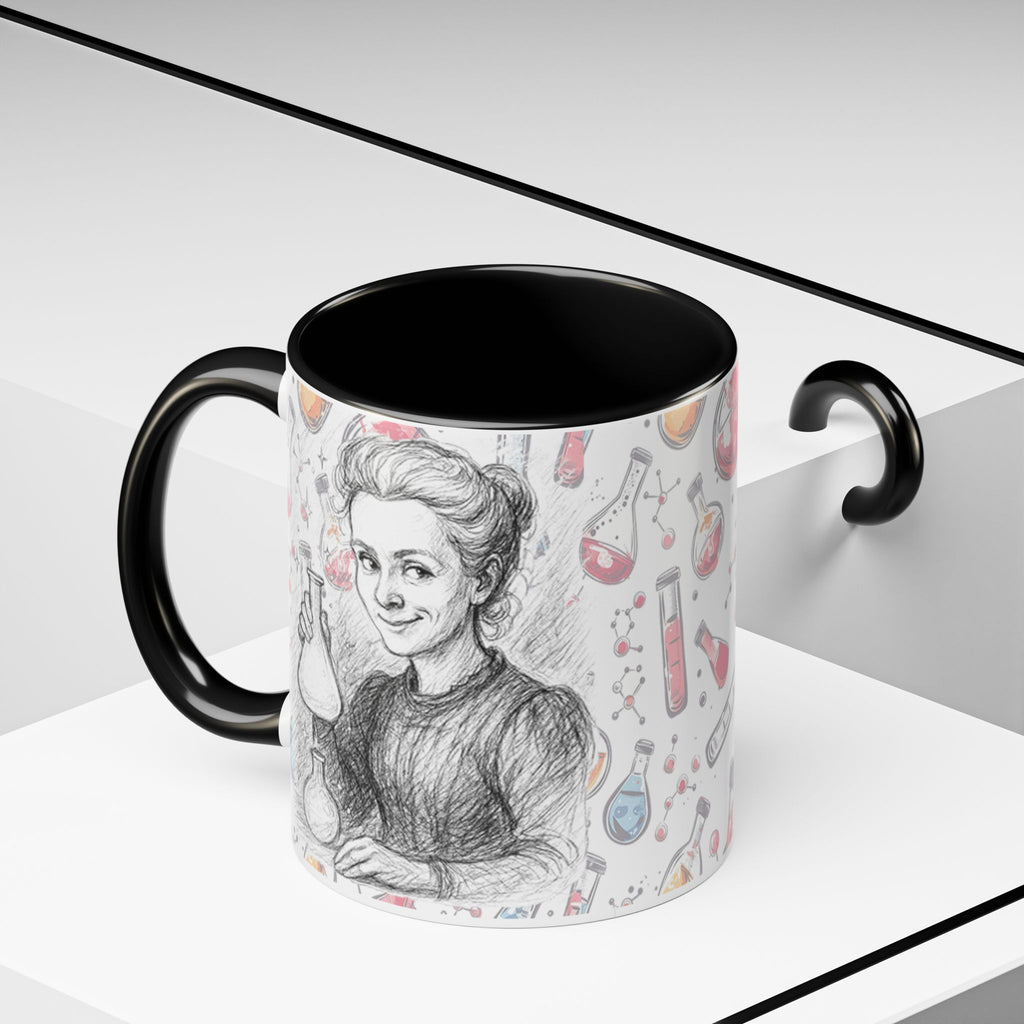 Mug-Women of Light, Marie Curie,My curiosity is my superpower-Sent from U